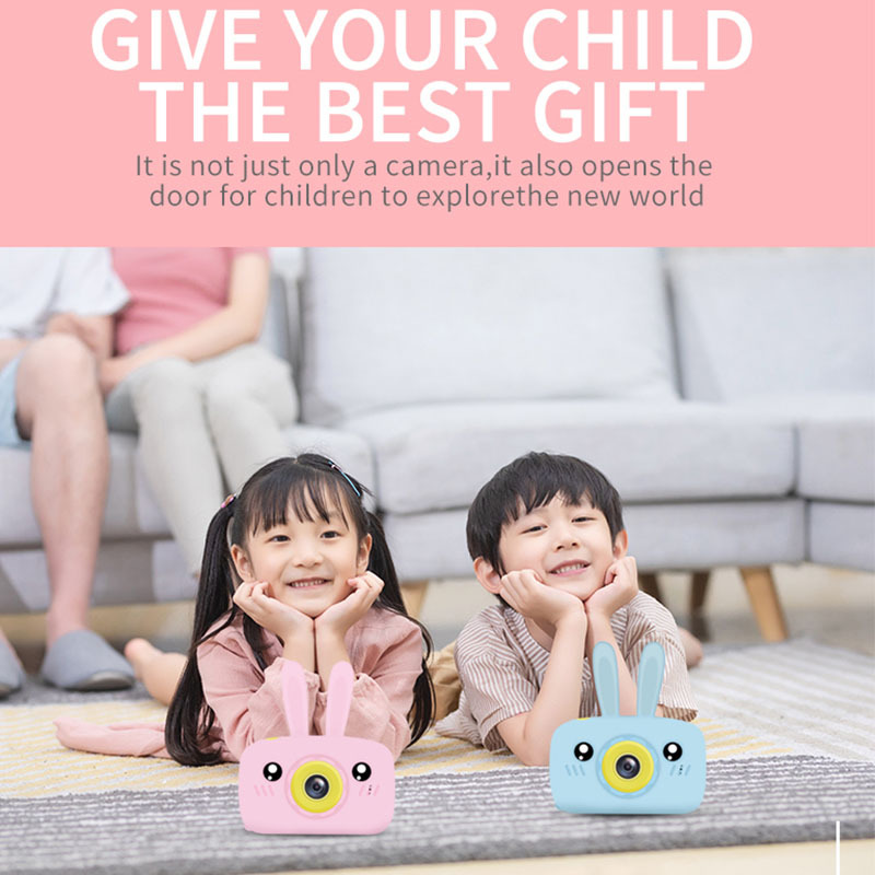 New Mini Cartoon Rabbit Camera - Kids Education Video 评论和价格