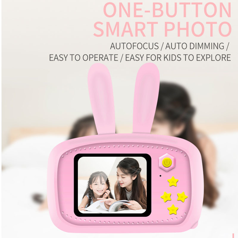 New Mini Cartoon Rabbit Camera - Kids Education Video 评论和价格