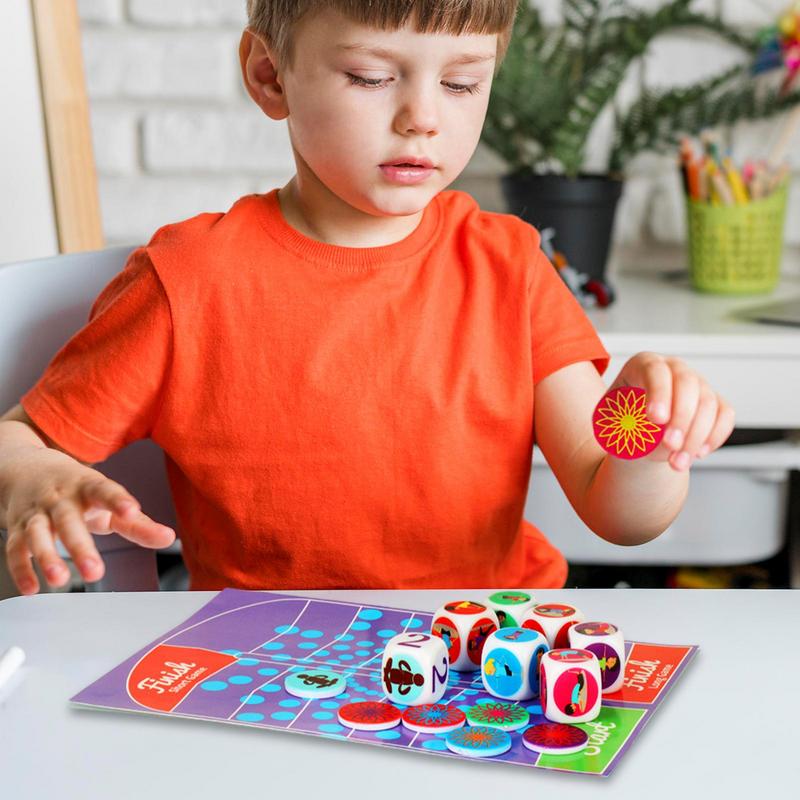 Exercise Dice For Workouts Fun - Kids Yoga Education 评论和价格