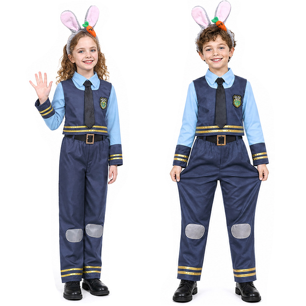 Halloween children Police Judy - Kids Education School 评论和价格