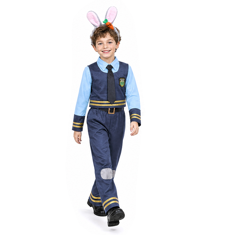 Halloween children Police Judy - Kids Education School 评论和价格
