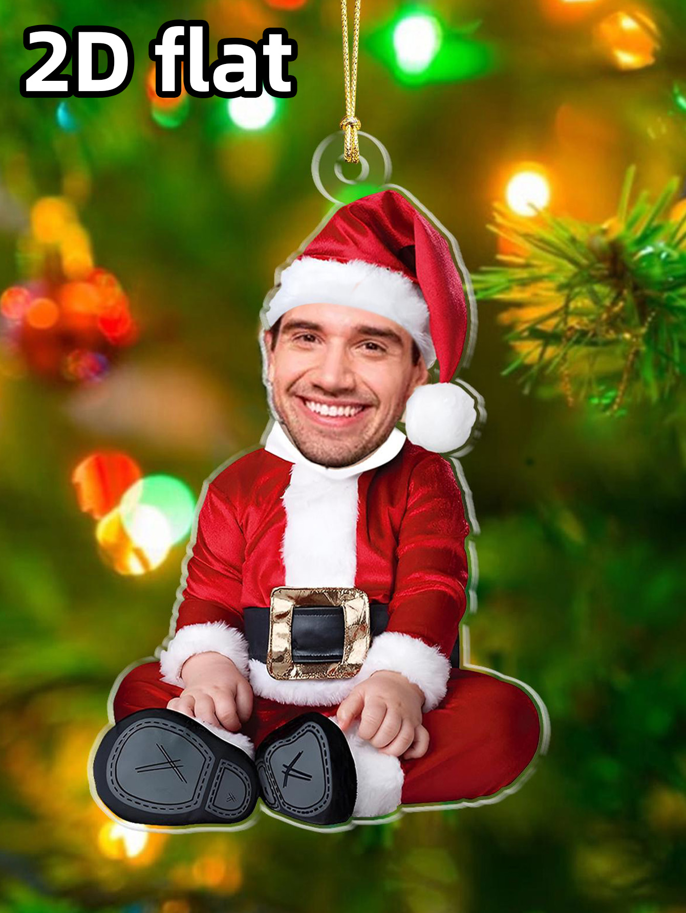 Custom Holiday Portrait Orname - Kids Education School 评论和价格