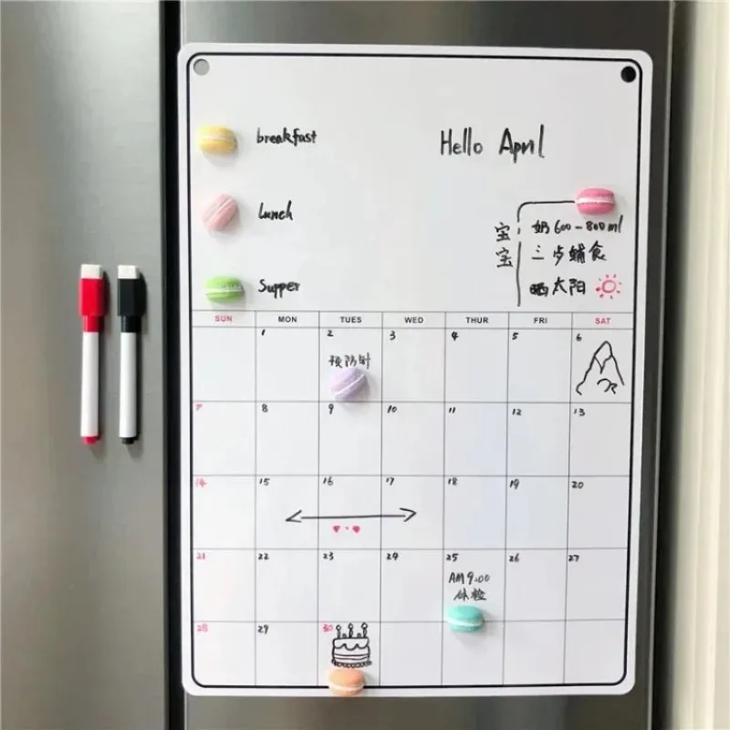 Fridge Magnetic Calendar Board - Magnetic Letter Board 评论和价格