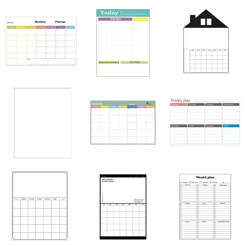 Fridge Magnetic Calendar Board - Magnetic Letter Board 评论和价格