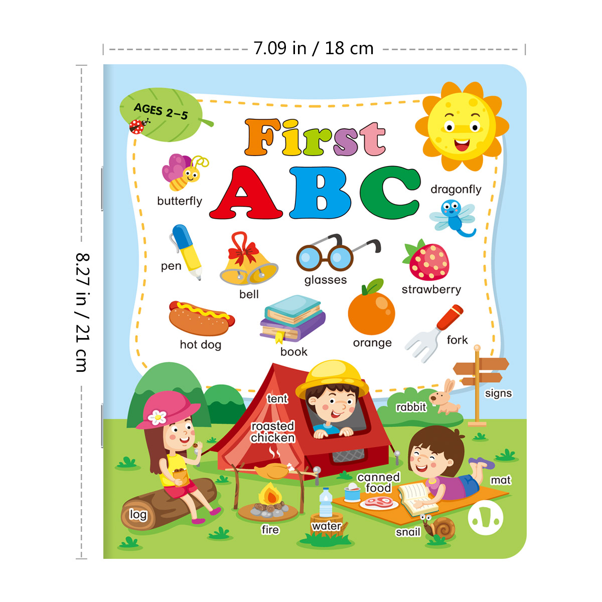 First ABC Alphabet Book for Ki - Abc Kids Early Education 评论和价格