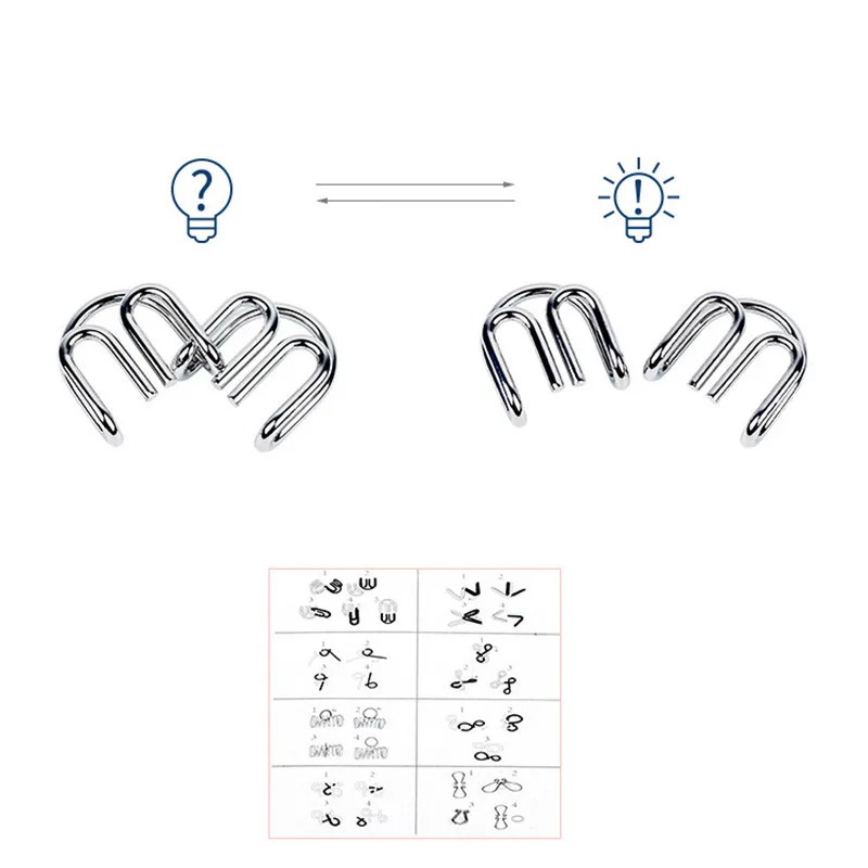 8PCS/Set Metal Montessori Wire - Kids Education App 评论和价格