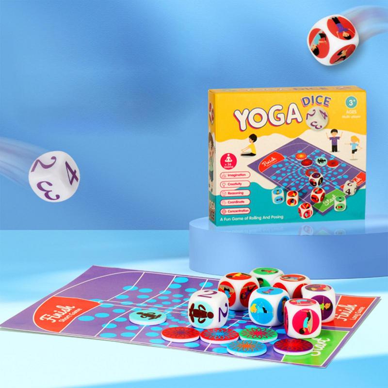 Exercise Dice For Kids Fun Kid - Kids Yoga Education 评论和价格
