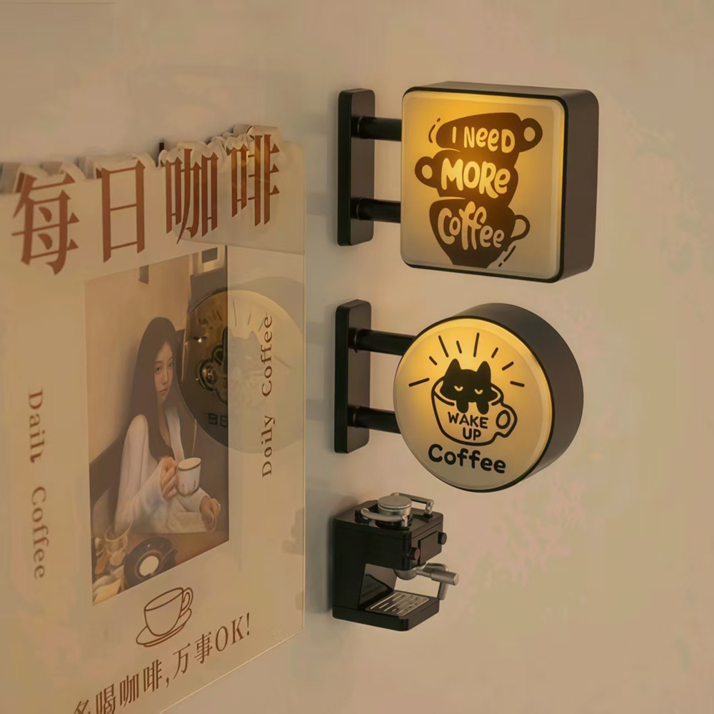 American Coffee Shop Illuminat - Magnetic Letter Board 评论和价格