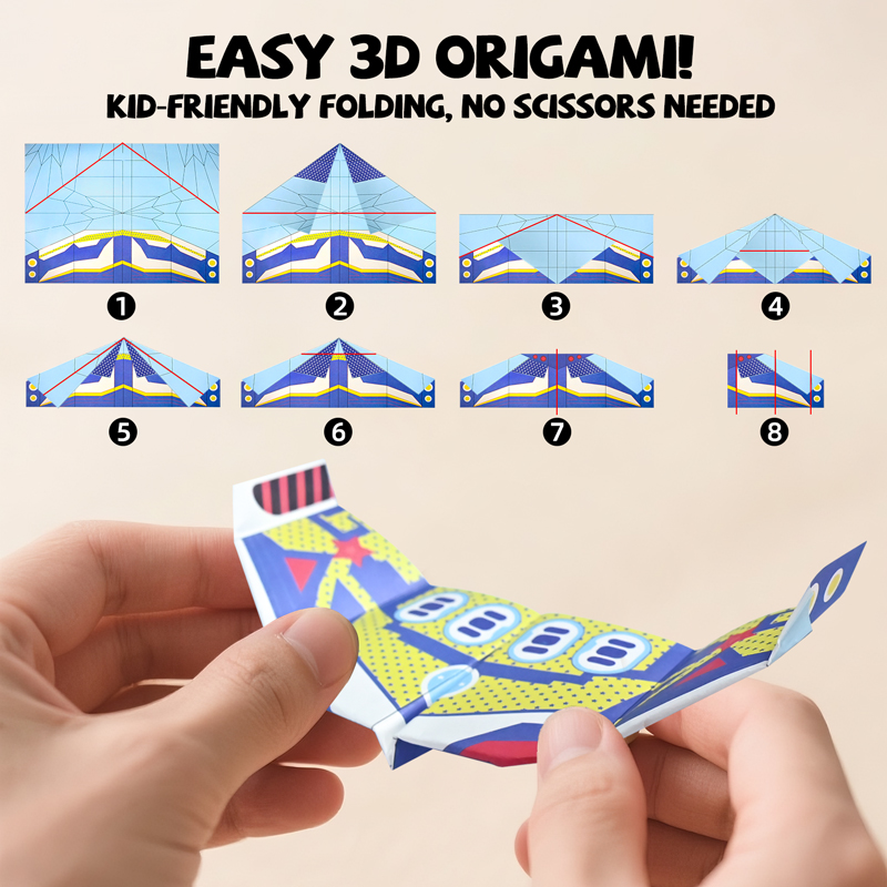 36 Sheets Paper Airplane Origa - Kids Education App 评论和价格