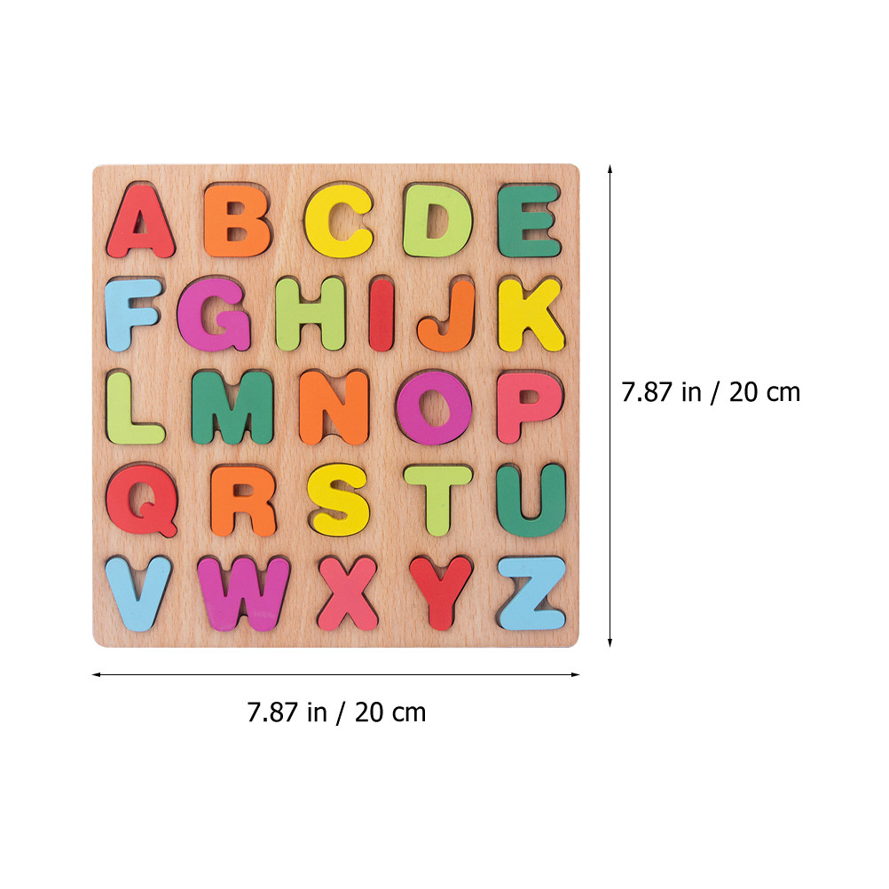 2Sets Colorful Wooden Alphabet - Abc Kids Early Education 评论和价格