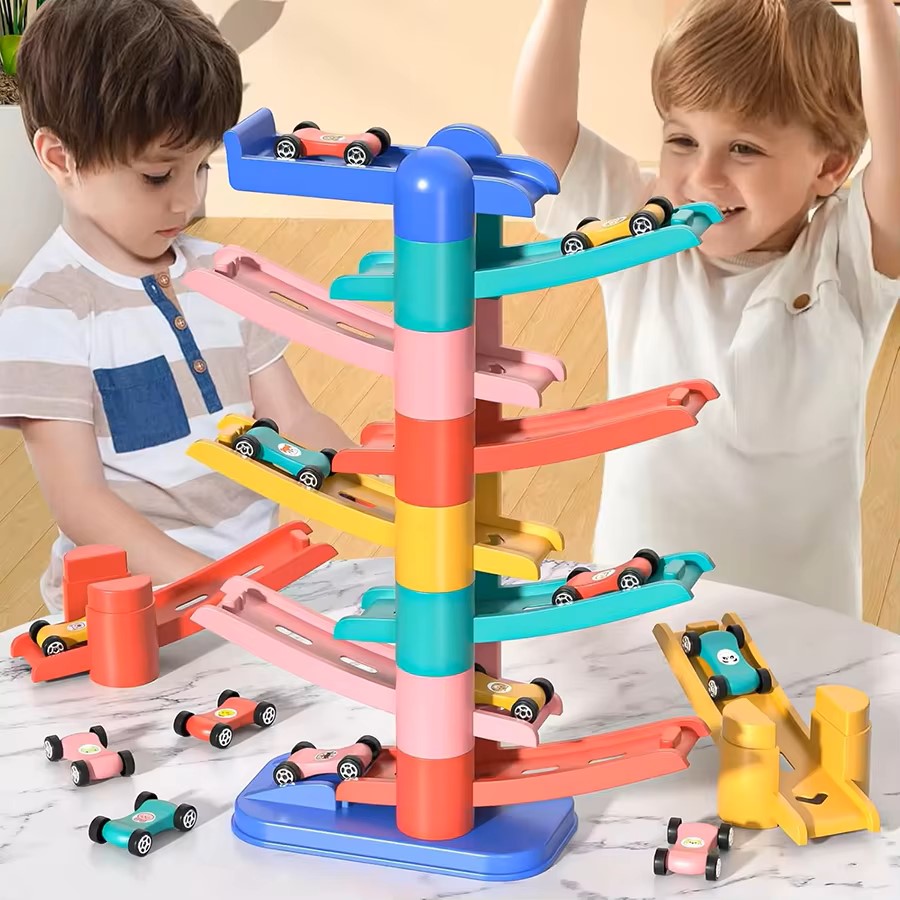 DIY Gravity Car Ramp Tower, St - Kids Education App 评论和价格
