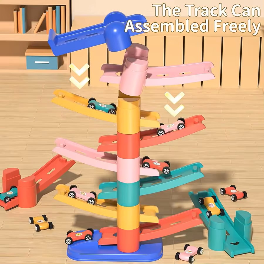 DIY Gravity Car Ramp Tower, St - Kids Education App 评论和价格