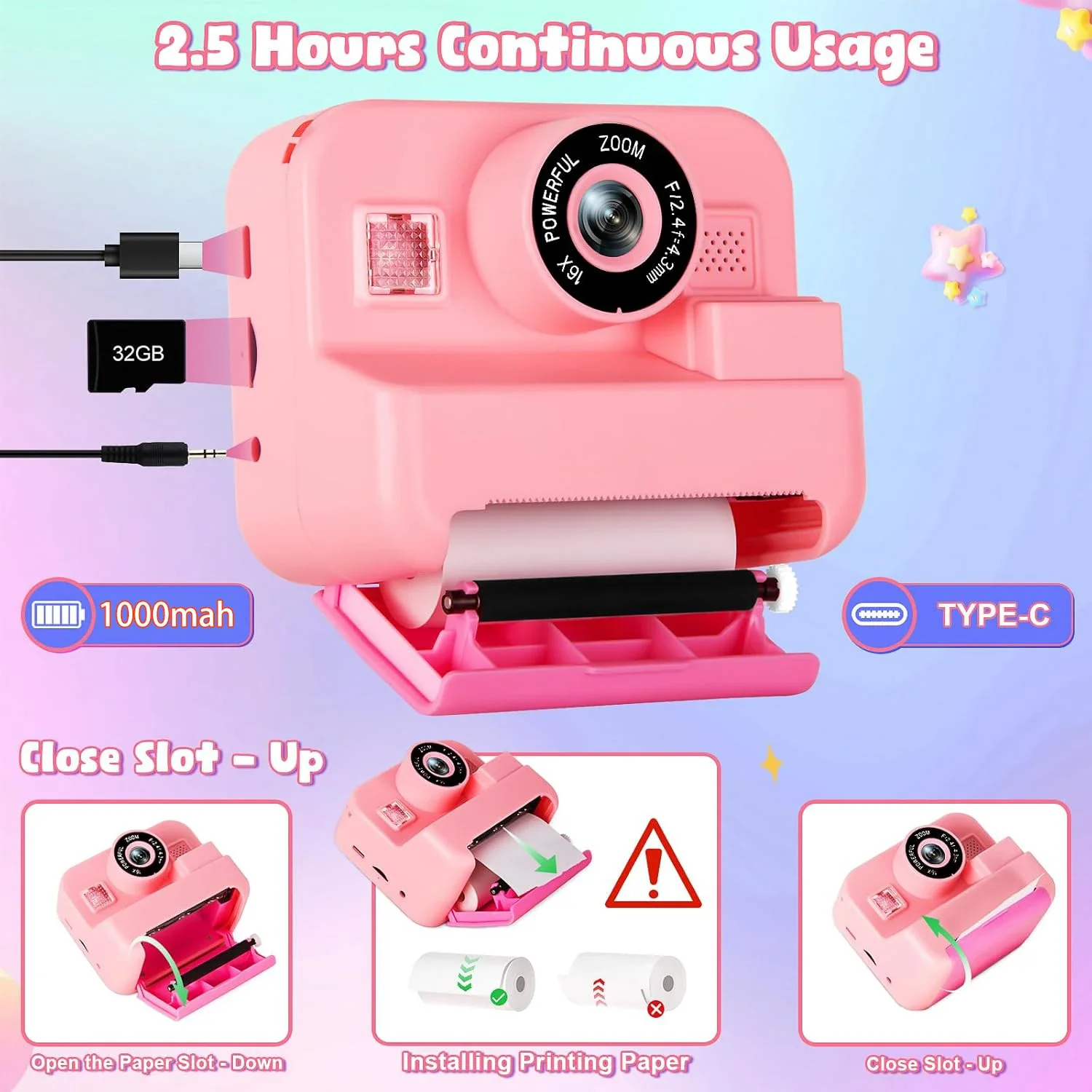 Digital Children Camera, Insta - Kids Education Video 评论和价格