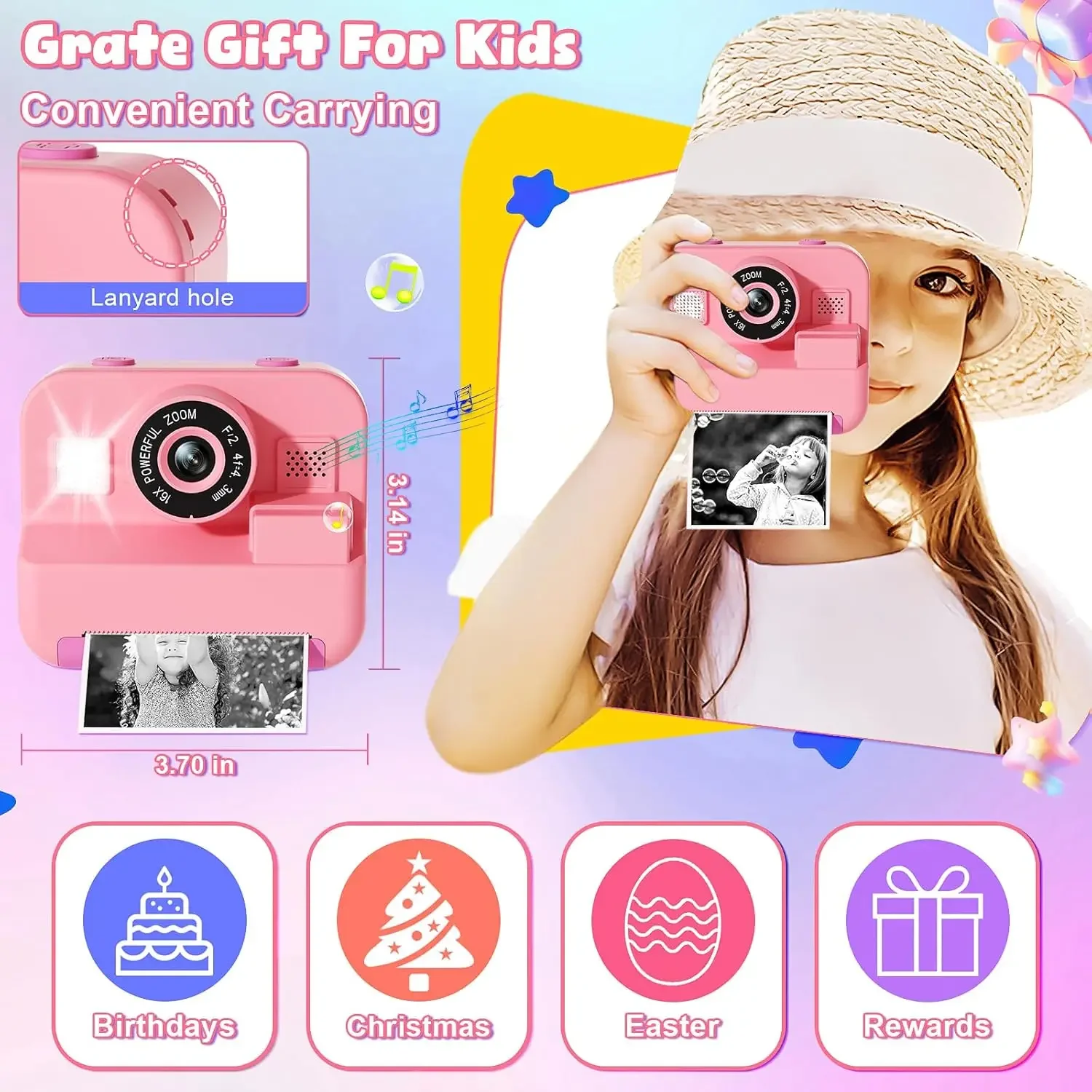 Digital Children Camera, Insta - Kids Education Video 评论和价格