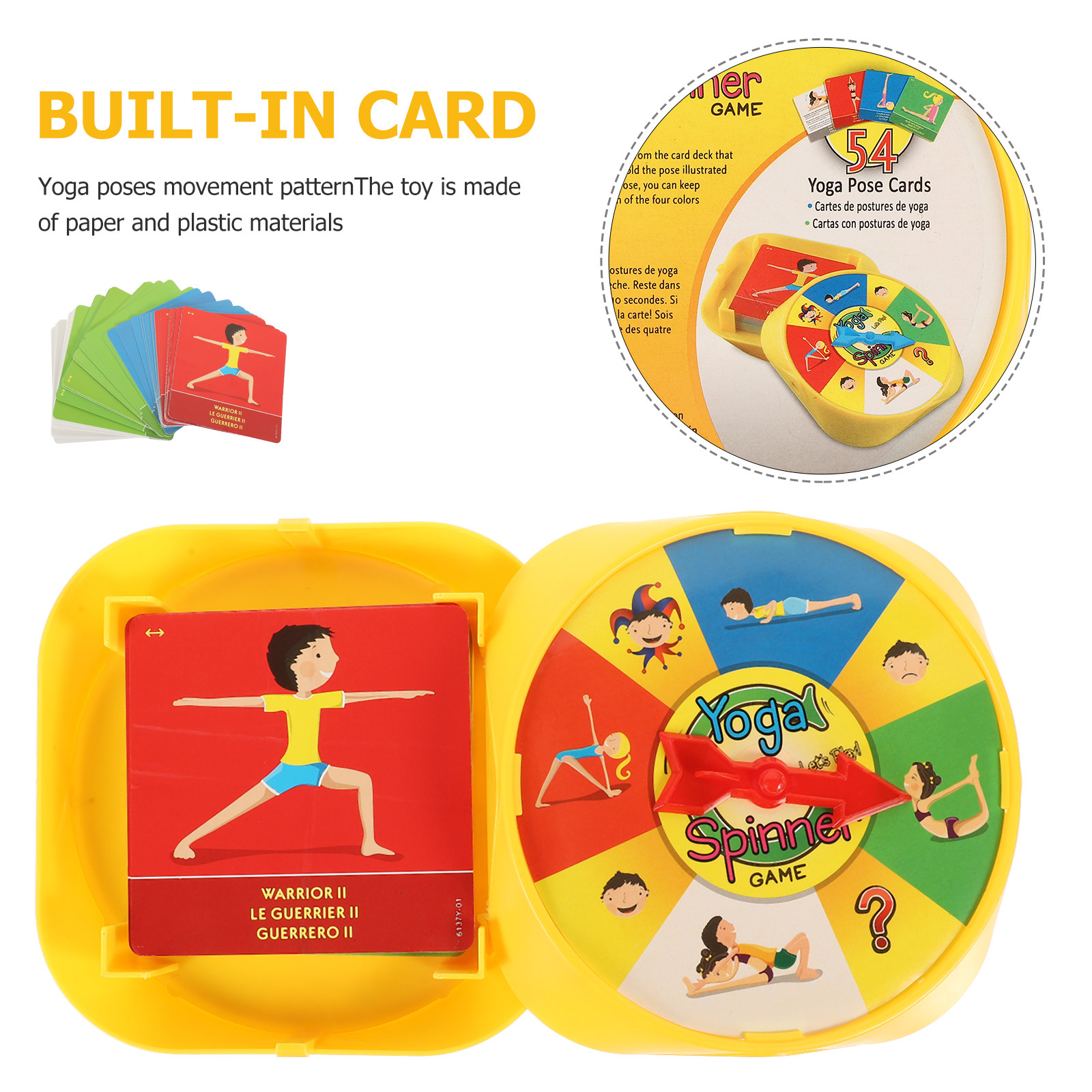 1Set Yoga Interactive Game Car - Kids Yoga Education 评论和价格