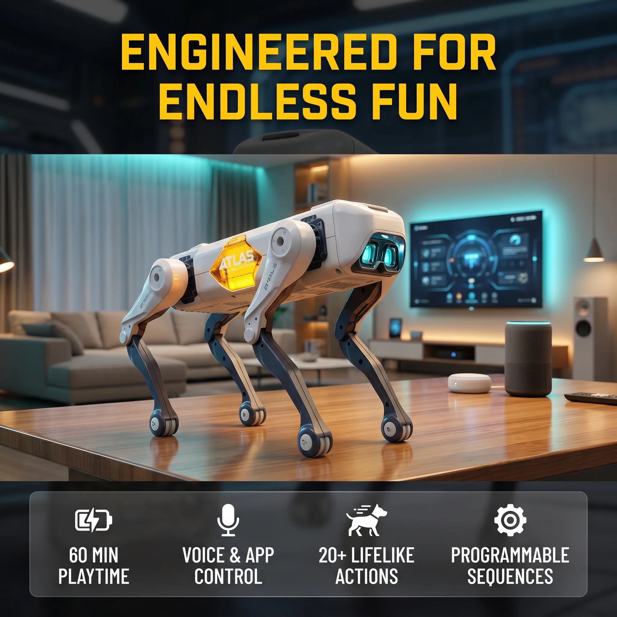 AI Smart Robot Dog, Voice & AP - Kids Education App 评论和价格