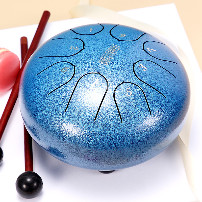6 Inch Steel Tongue Drum Multi - Kids Yoga Education 评论和价格