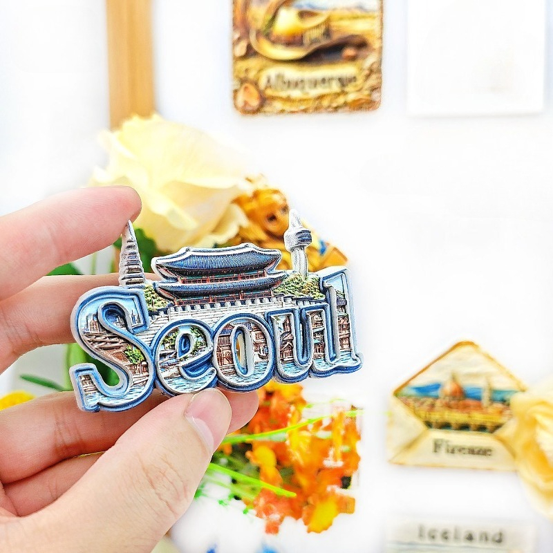 Seoul Gyeongbokgung & Namsan T - Magnetic Letter Board 评论和价格