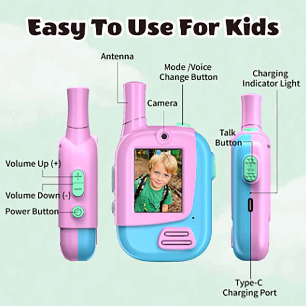 2 Pack Rechargeable Kids Video - Kids Education Video 评论和价格
