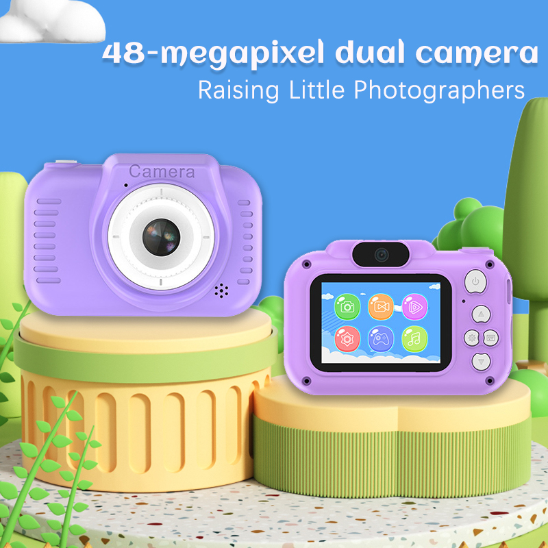 New Cartoon Kids Camera 1080P  - Kids Education Video 评论和价格