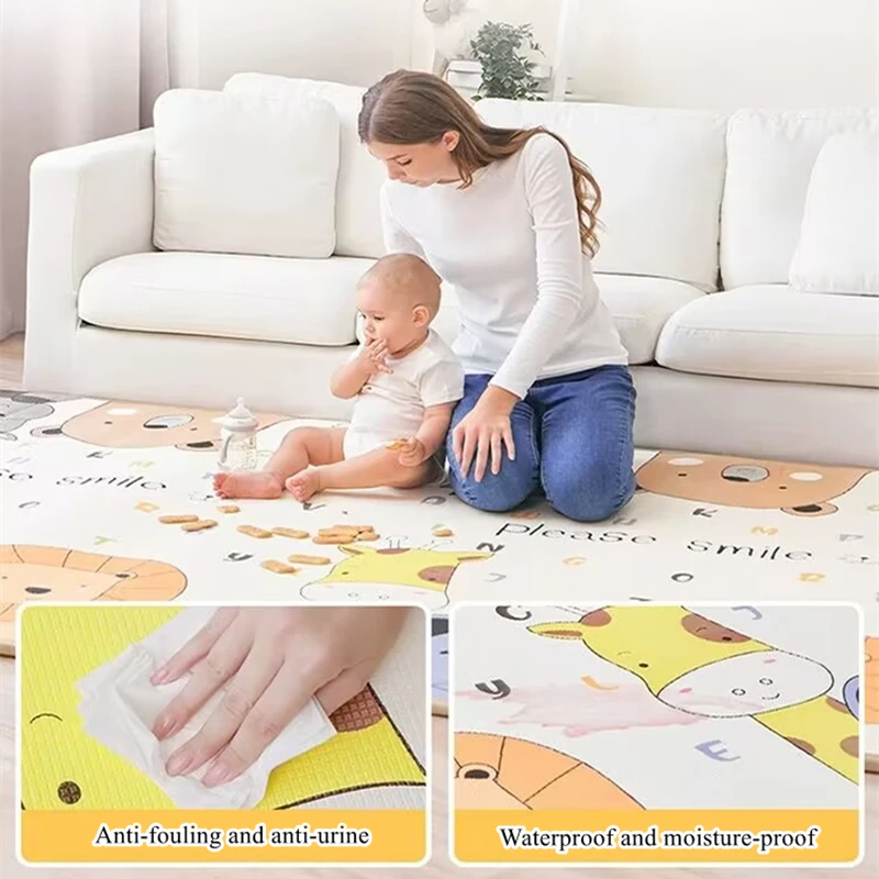Baby Play Mat Waterproof Soft  - Kids Yoga Education 评论和价格