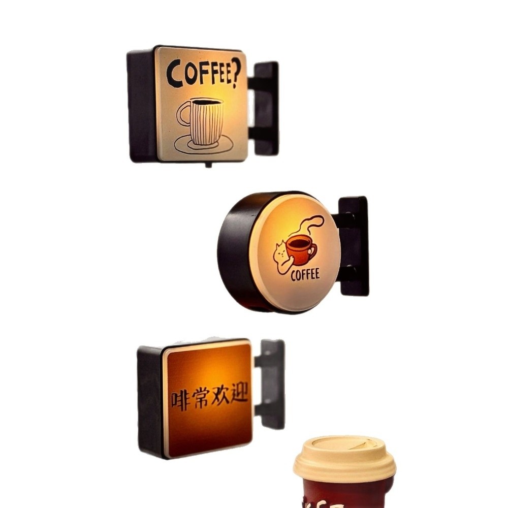 Coffee Corner Light Sign Fridg - Magnetic Letter Board 评论和价格